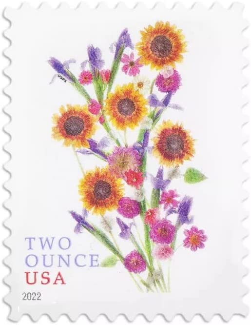 Sunflower Bouquet Two Ounce Stamps